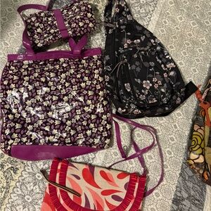 Vera Bradley Purple Floral Tote